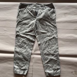 Baby Blue Linen Trousers